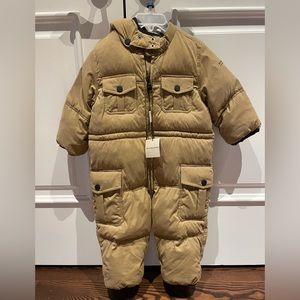 Burberry infant snowsuit